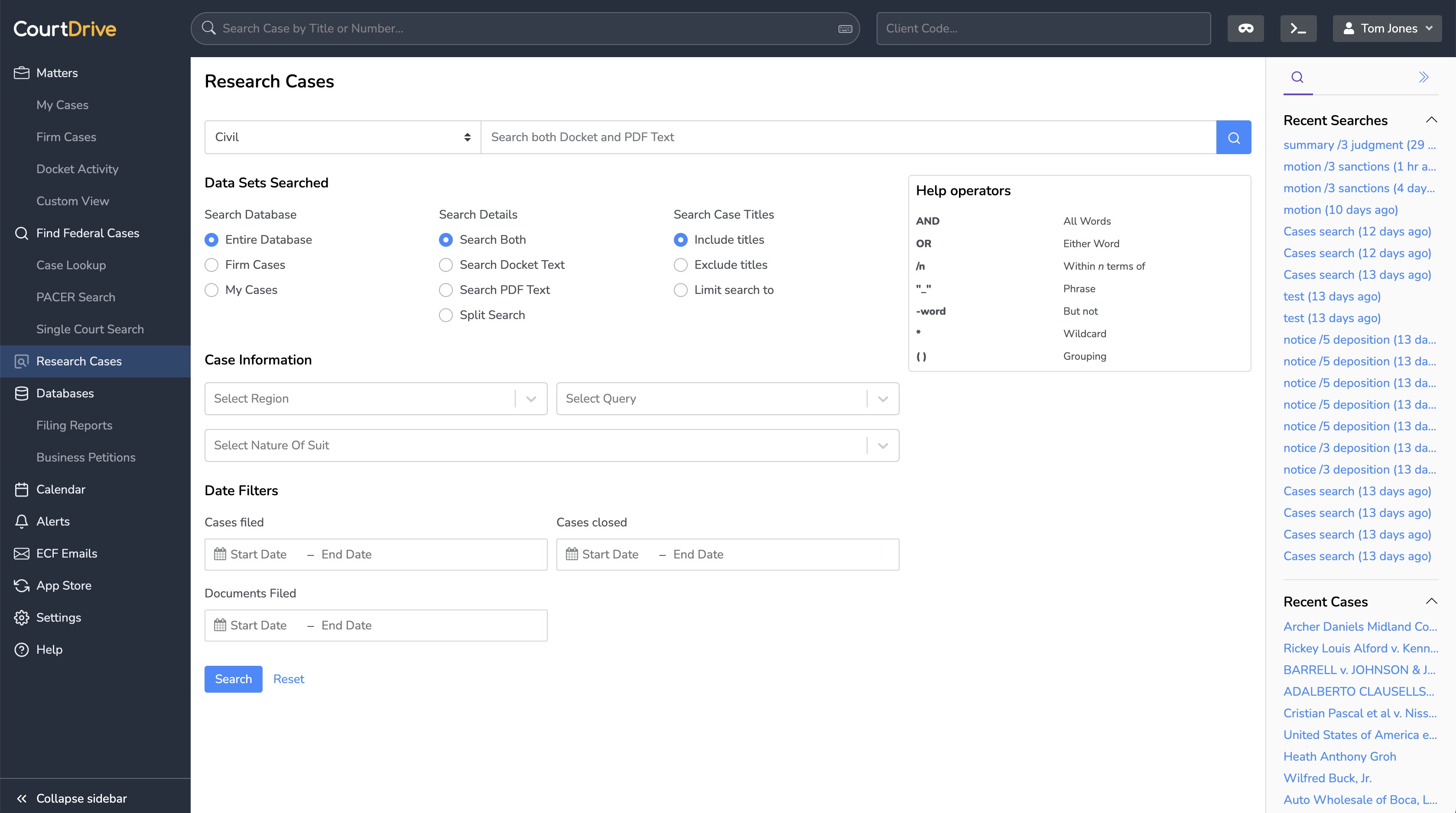 CourtDrive screenshot 2