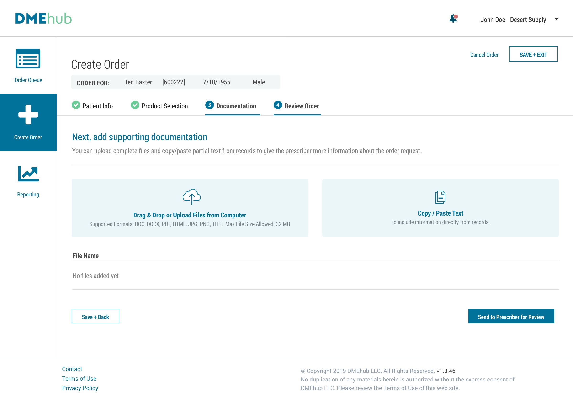 DME Hub screenshot 3