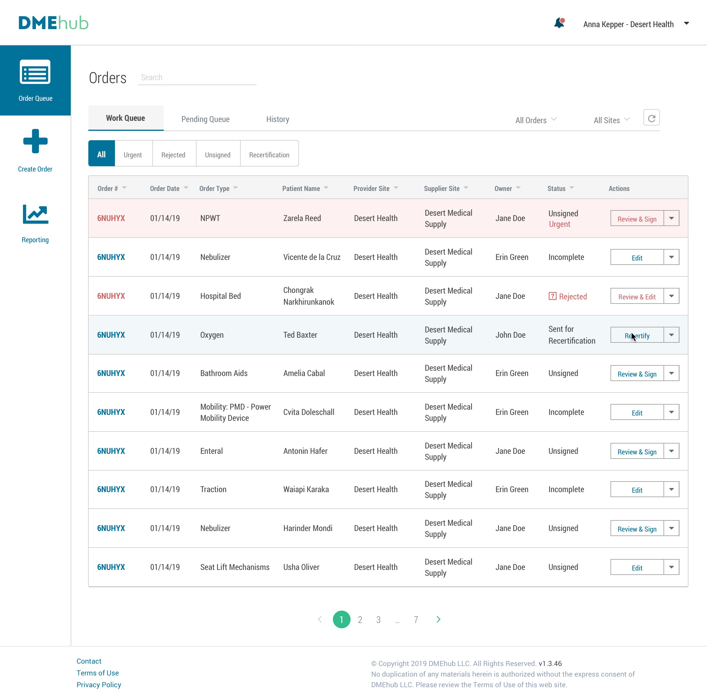 DME Hub screenshot 5